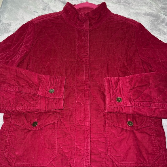 Eddie Bauer // Corduroy Quilted Short Chore Jacket - Picture 3 of 8